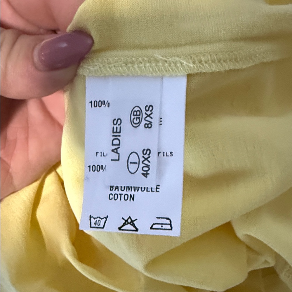 Fabiana Filippi Yellow Women's Tank Top - Picture 7 of 8